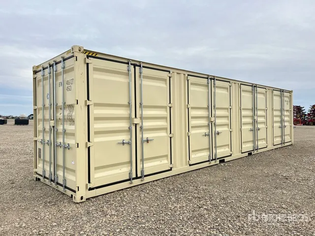 2026 40 ft High Cube Multi-Door Storage Container