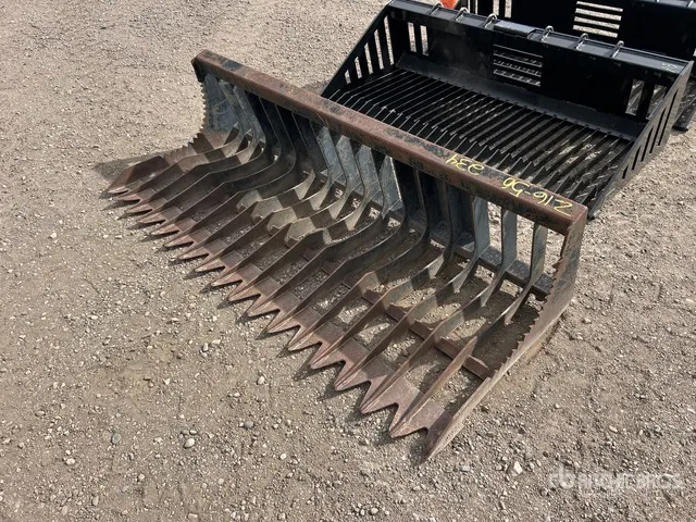 75 in Rock Skid Steer Bucket