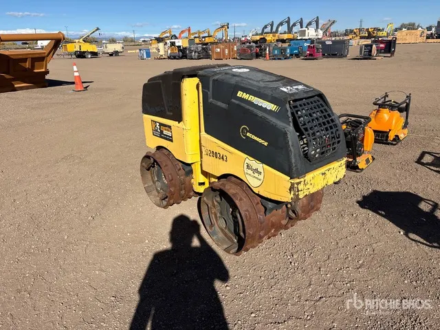 2016 Bomag BMP 8500 Trench Compactor