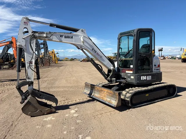 2018 Bobcat E50 Mini Excavator
