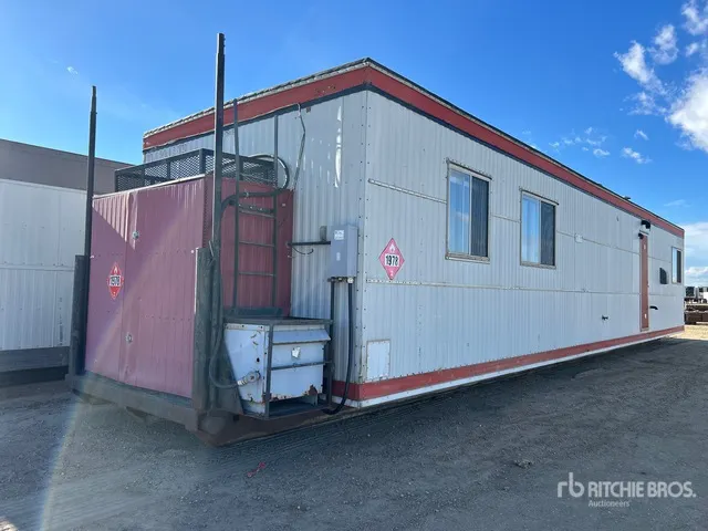 1984 Alta-Fab 46 ft x 12 ft Skid-Mounted Wellsite