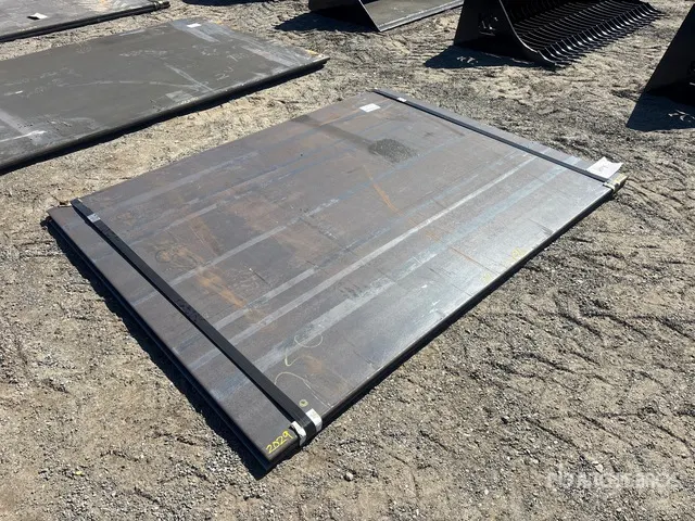 60 in x 80 in (.75 in Thick) Steel Plates