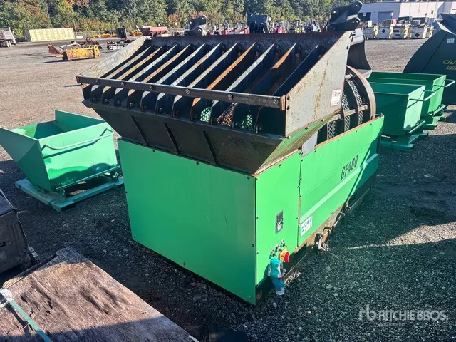 Erie Industries GF480 Skid Mounted Mini Trommel Screen