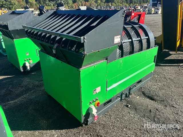 Erie Industries GF480 Skid Mounted Mini Trommel Screen