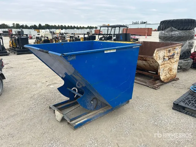 Quantity of (2) Self-Dumping Hopper