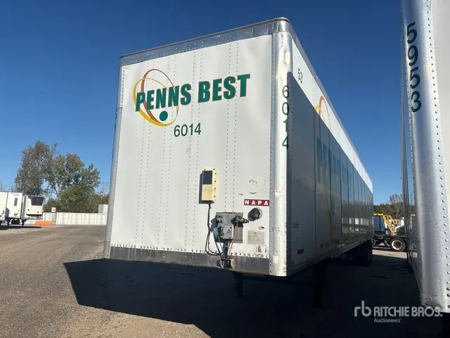 2014 Wabash DVCVHPC 53 ft x 96 in T/A Van Trailer