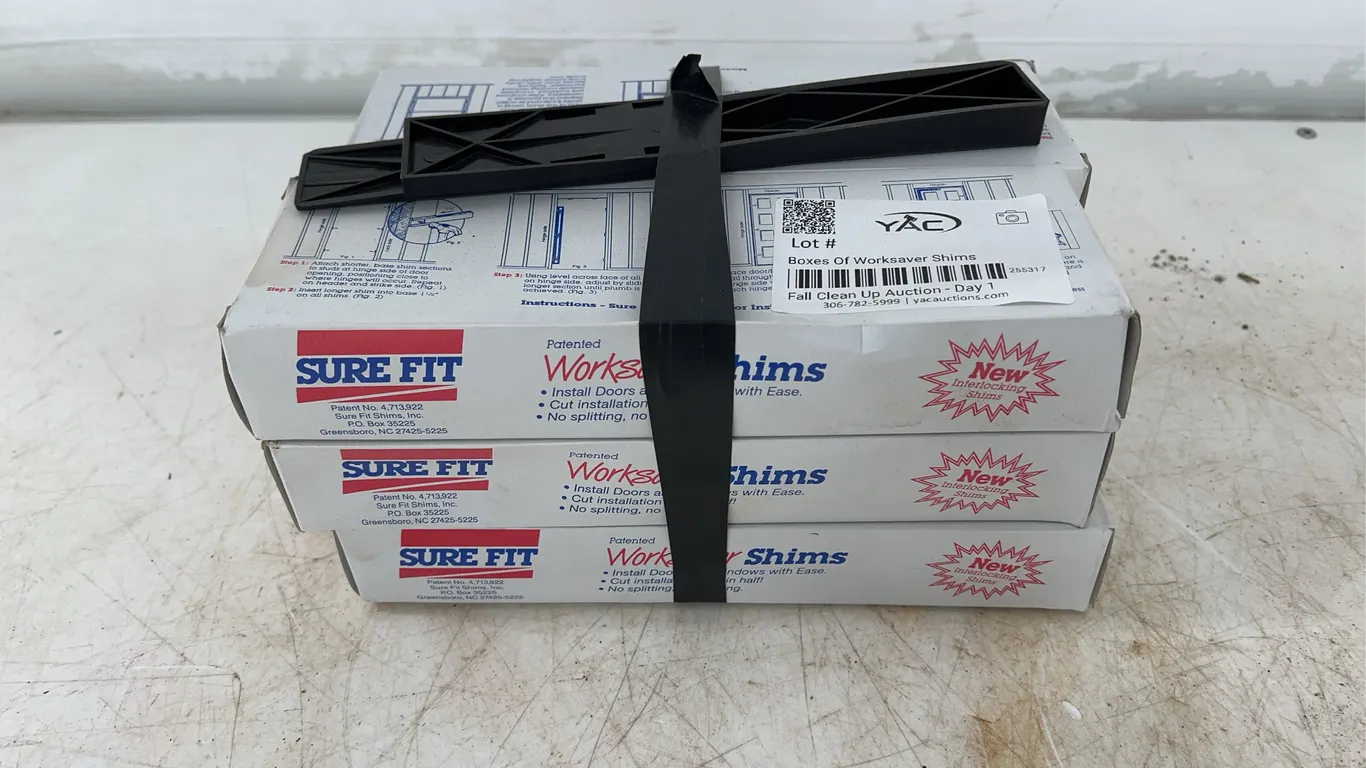 Boxes Of Worksaver Shims