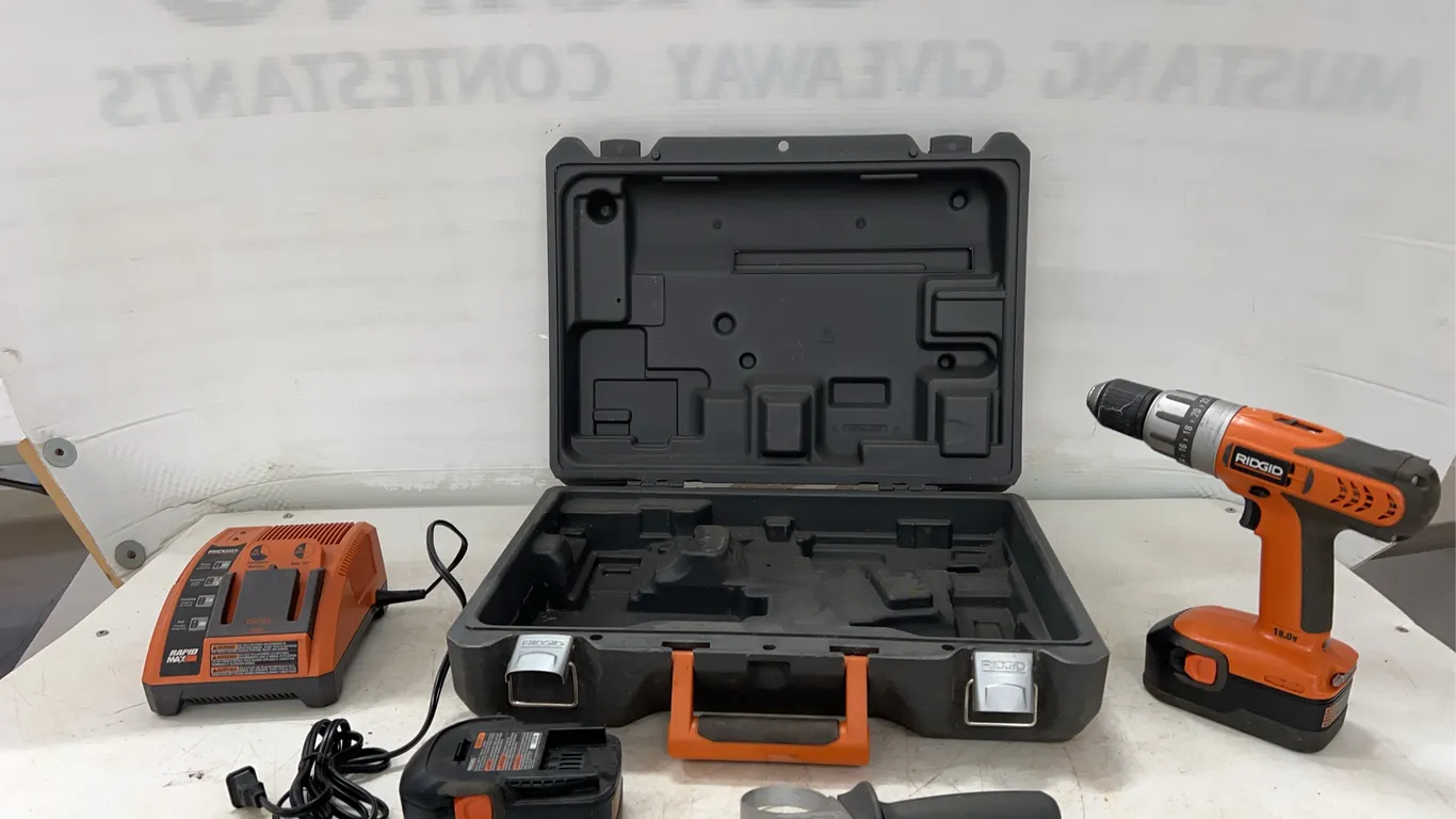 Rigid 18V Drill