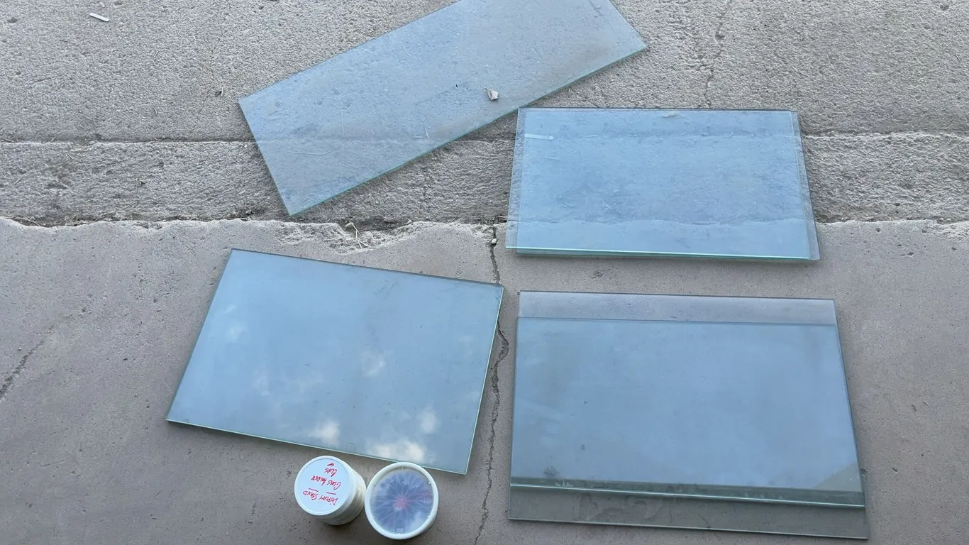 Glass shelf Inserts