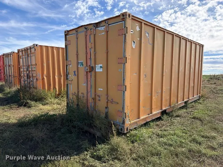 (2) shipping containers