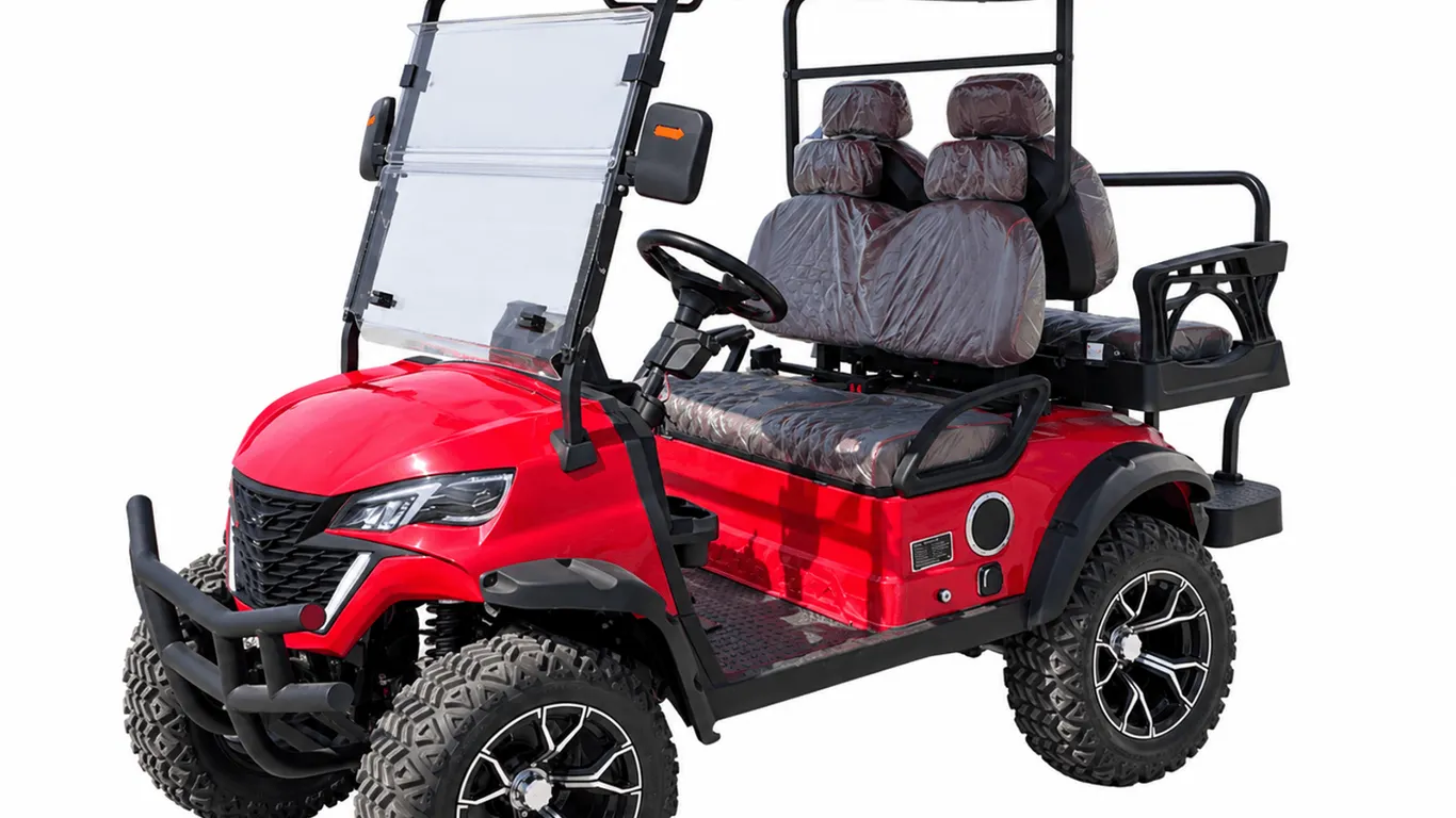 Unused Unassembled 2026 GC22S Red 4-Seater Golf Cart
