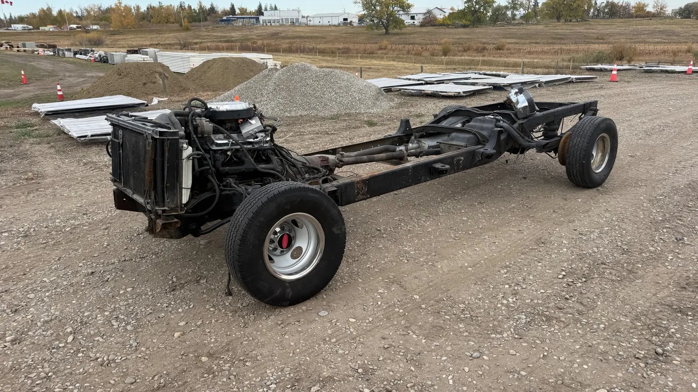 1990 GMC 2500 Pickup Truck Chassis and Powertrain
