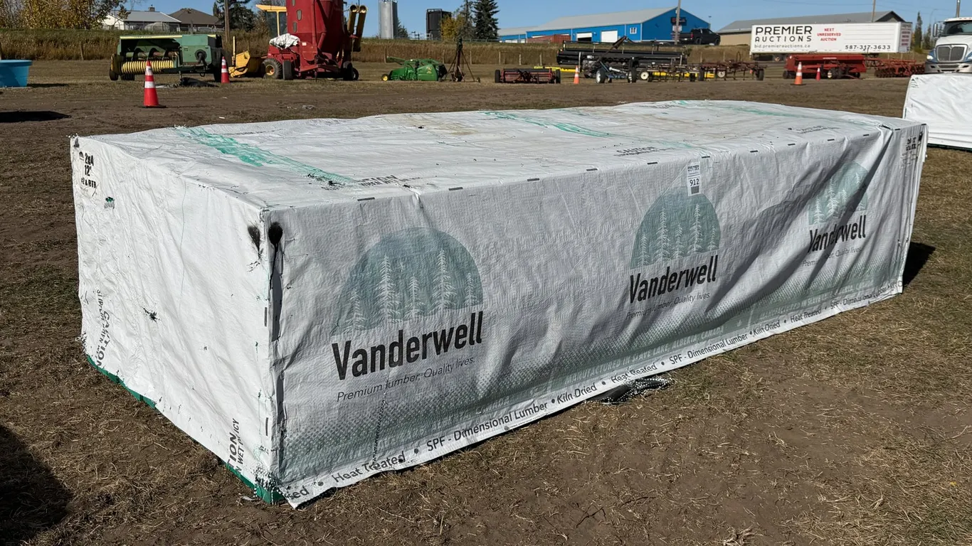 (294) Unused 2"x4"x12' SPF Boards