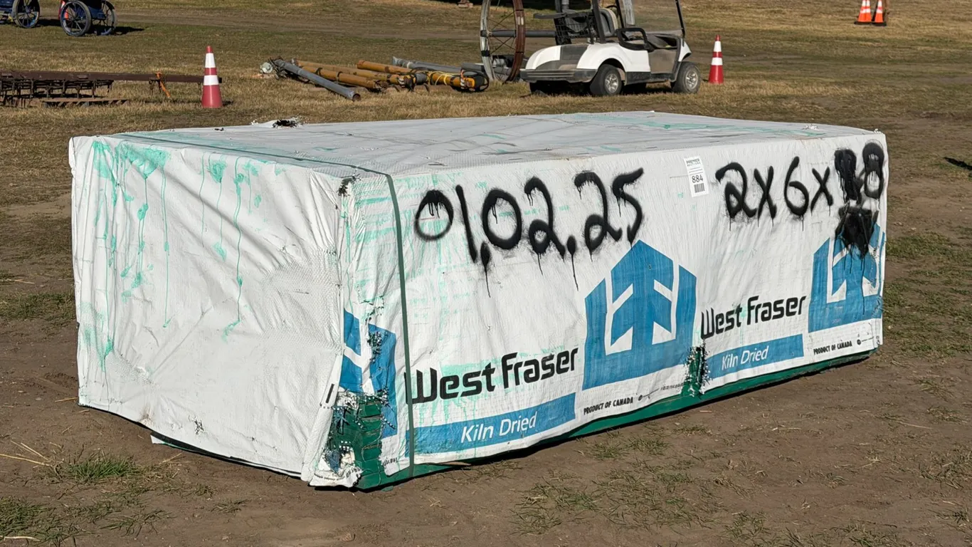 (189) Unused 2"x6"x8' SPF Boards