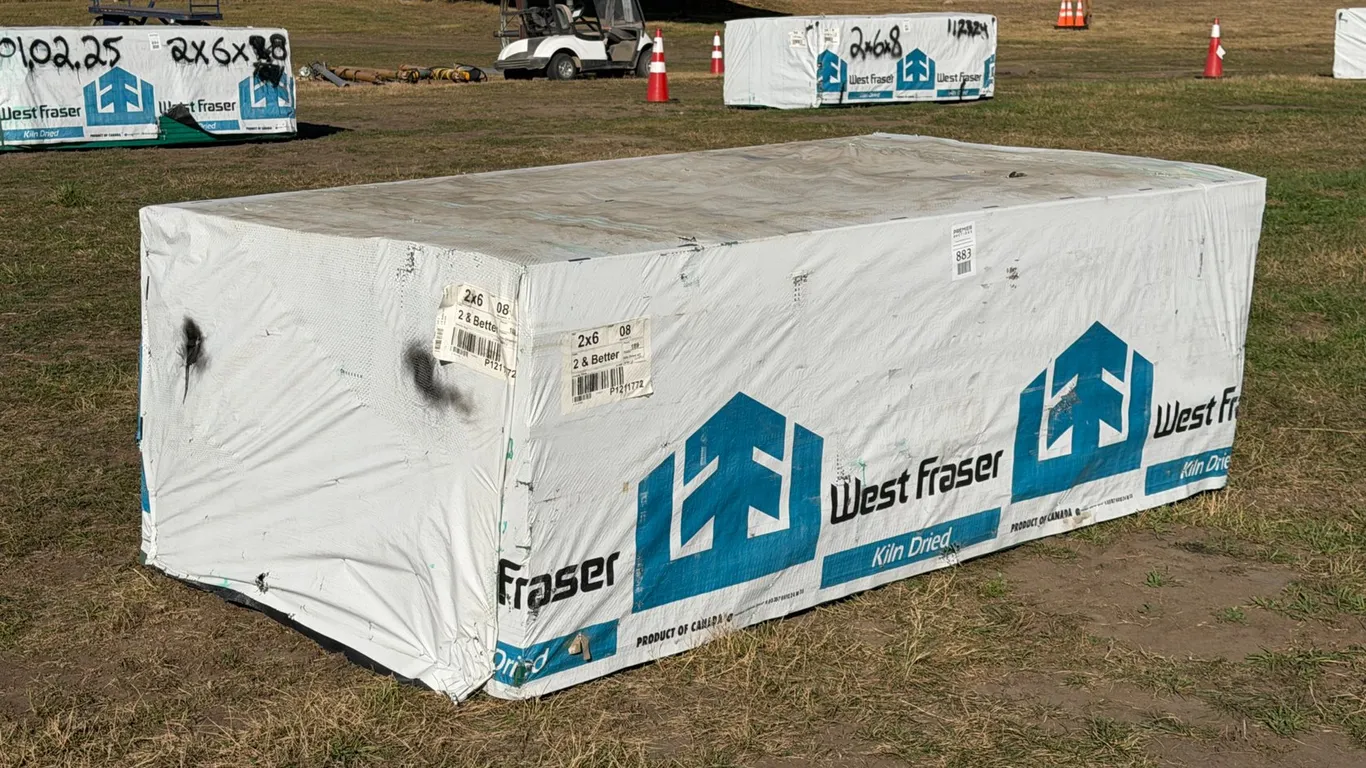 (189) Unused 2"x6"x8' SPF Boards