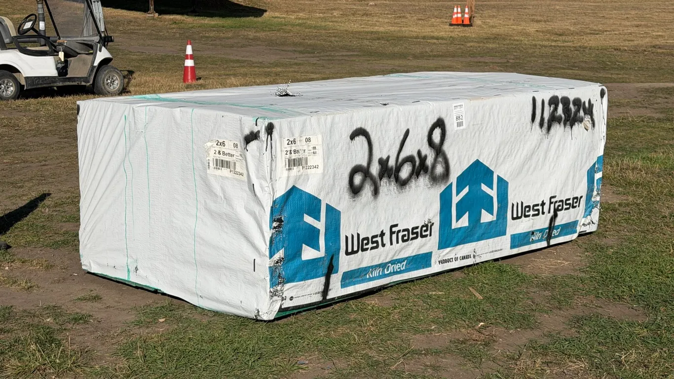 (189) Unused 2"x6"x8' SPF Boards