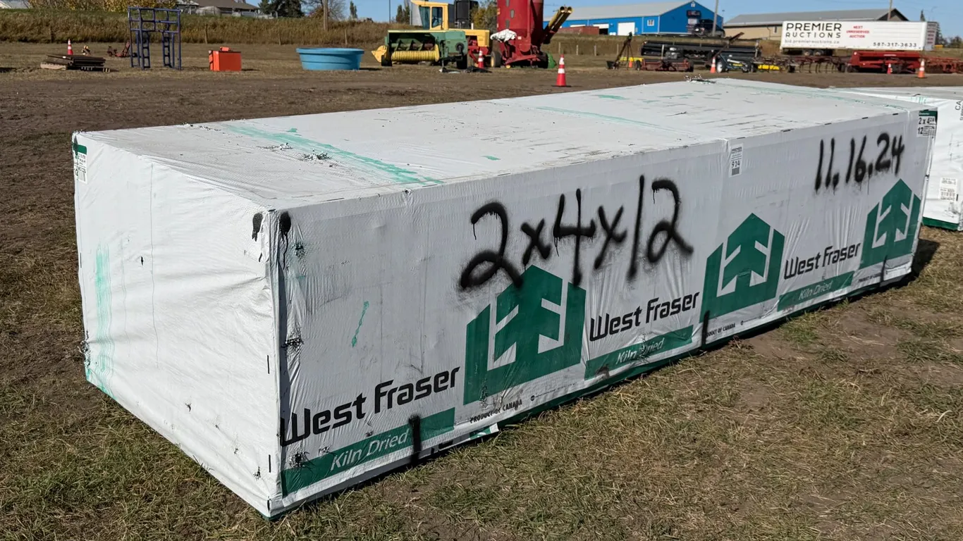 (294) Unused 2"x4"x12' SPF Boards