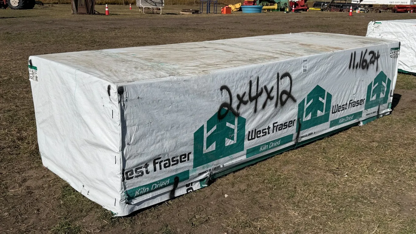 (294) Unused 2"x4"x12' SPF Boards