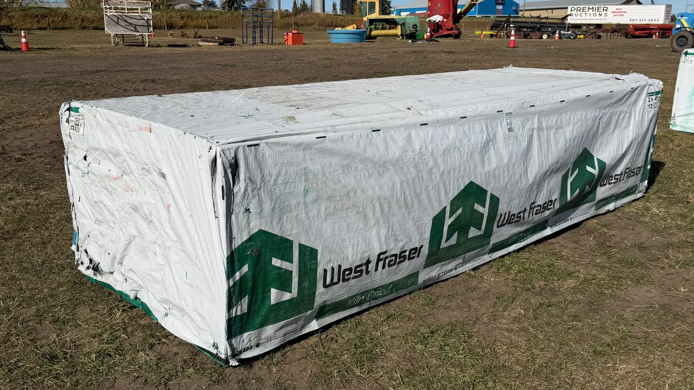 (294) Unused 2"x4"x12' SPF Boards