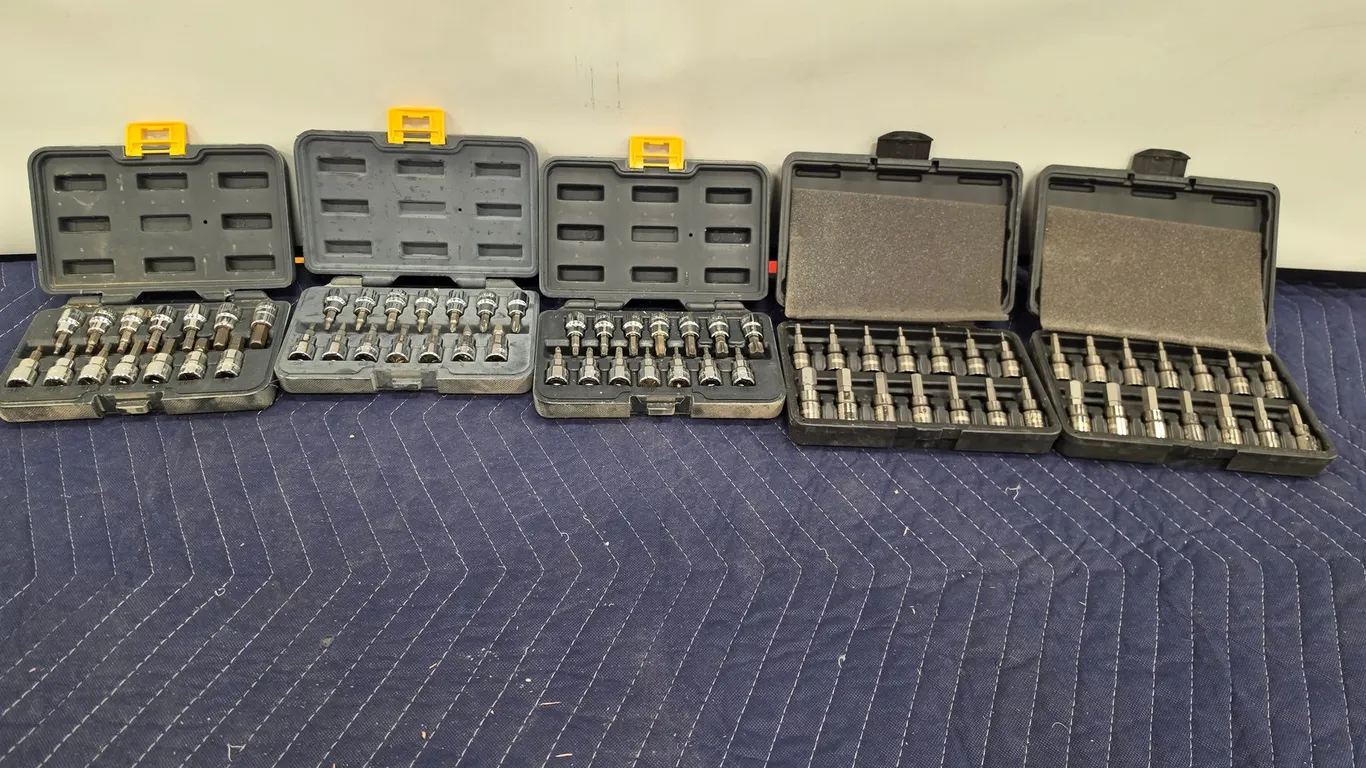 Pro-Point & Mastercraft Bit Socket Sets