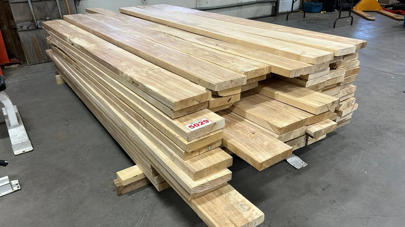Lift of 2x6 Birch Planks