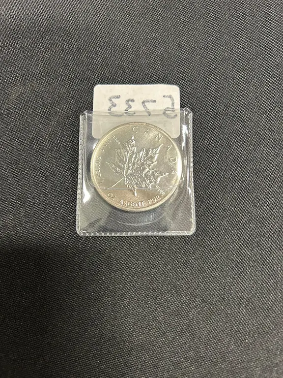 2011 Canadian Silver Maple Leaf Coin 1oz