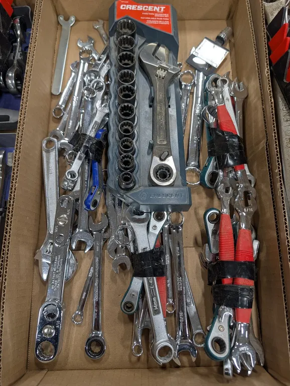 Crescent Pass-Thru Wrench Set And Assorted