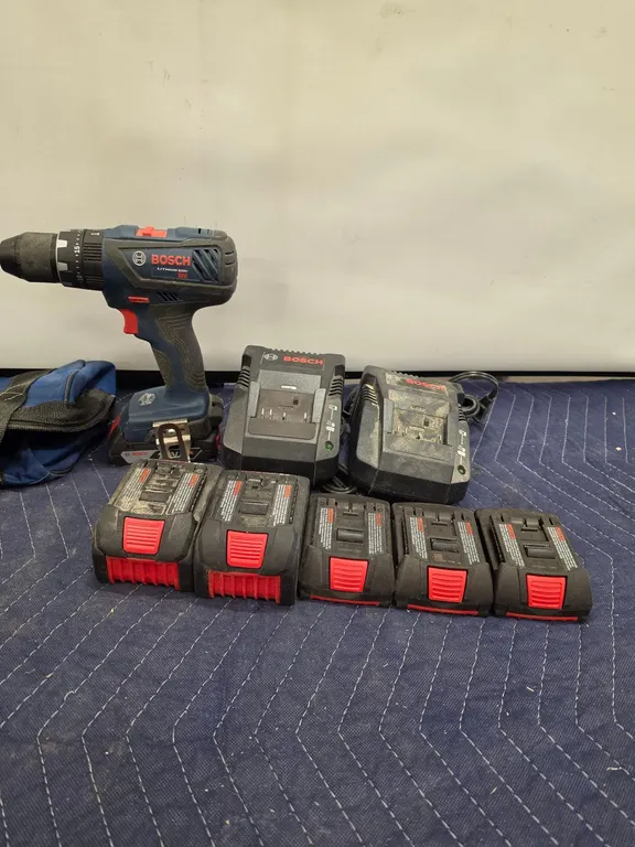 Bosch 18V Drill Driver And Battery Lot