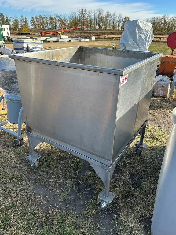 Mobile Stainless Steel Vat