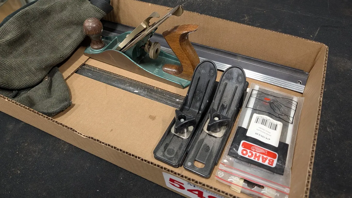 Craftsman Bench Plane & Bahco Scrapers