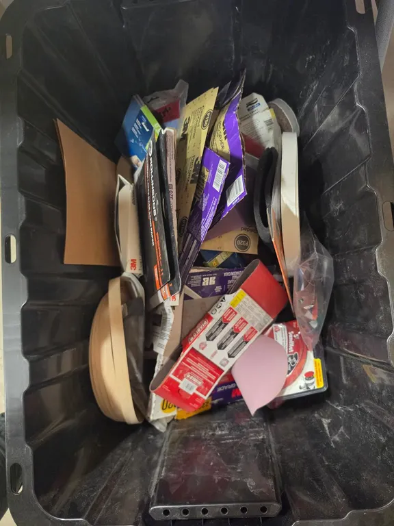 Assorted Abrasive Sanding Supplies
