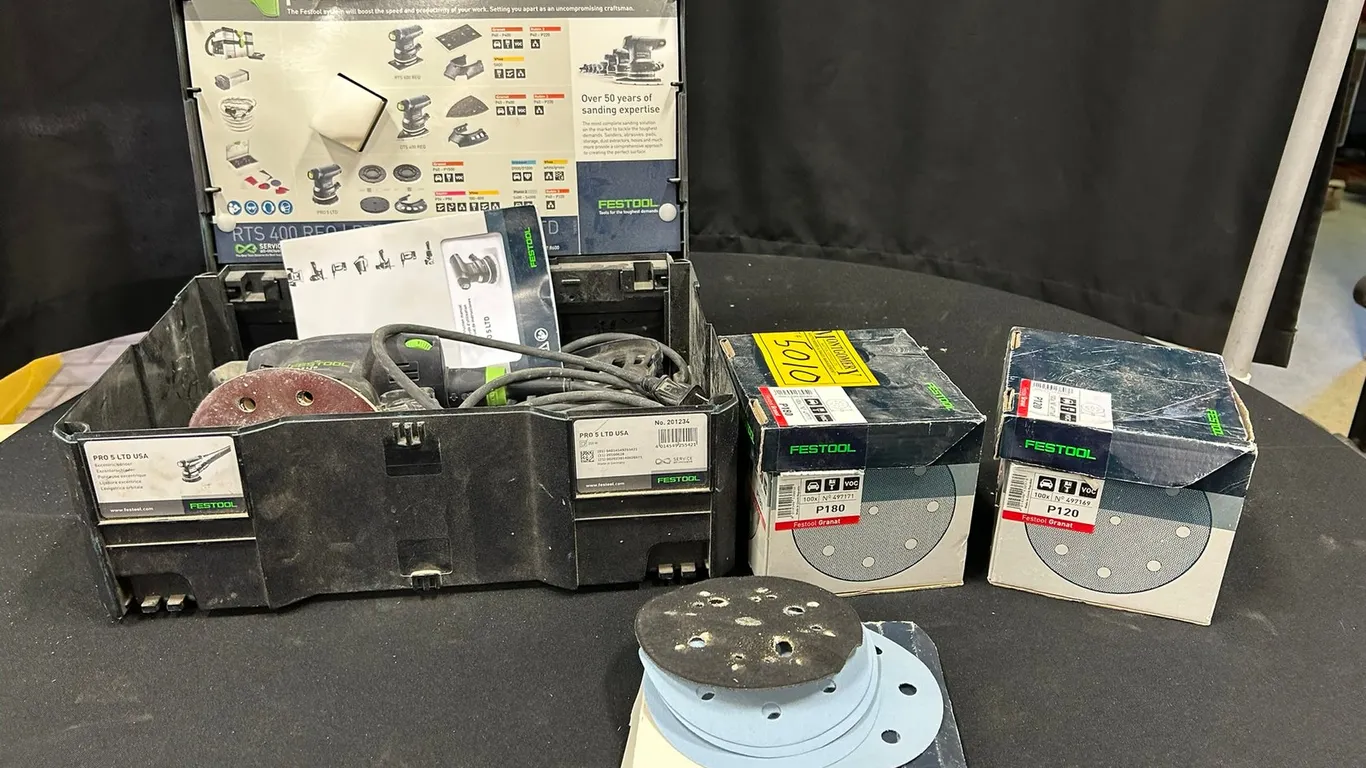Festool Pro 5 LTD Sander & Abrasives