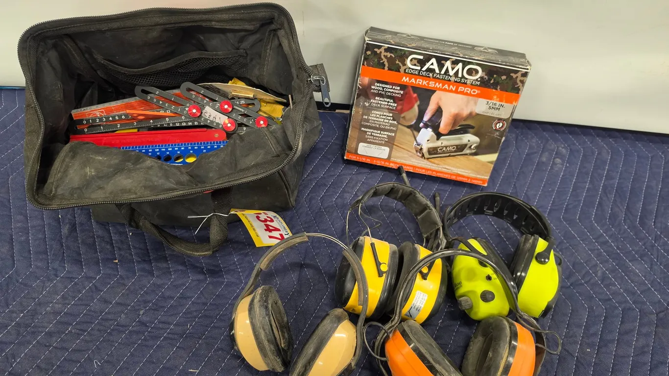 Camo Deck System Hearing Protection Tools