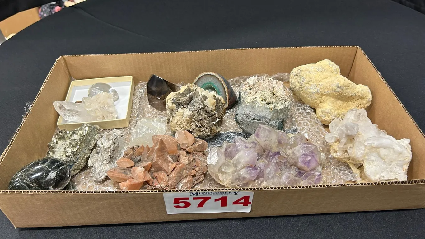Assorted Mineral Specimens Collection
