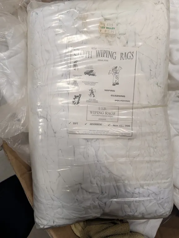 Lee Valley 5lb Cloth Wiping Rags