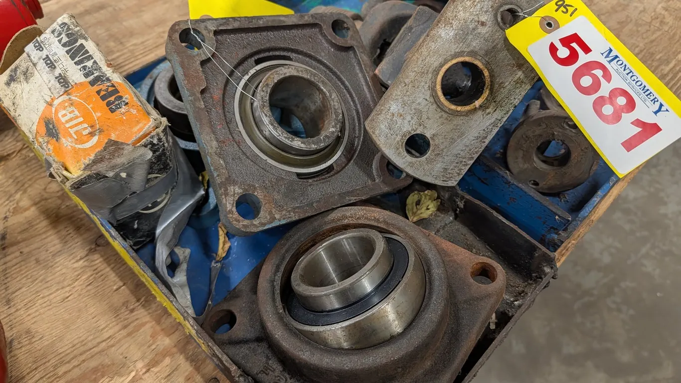 Assorted Mechanical Bearings & Yokes