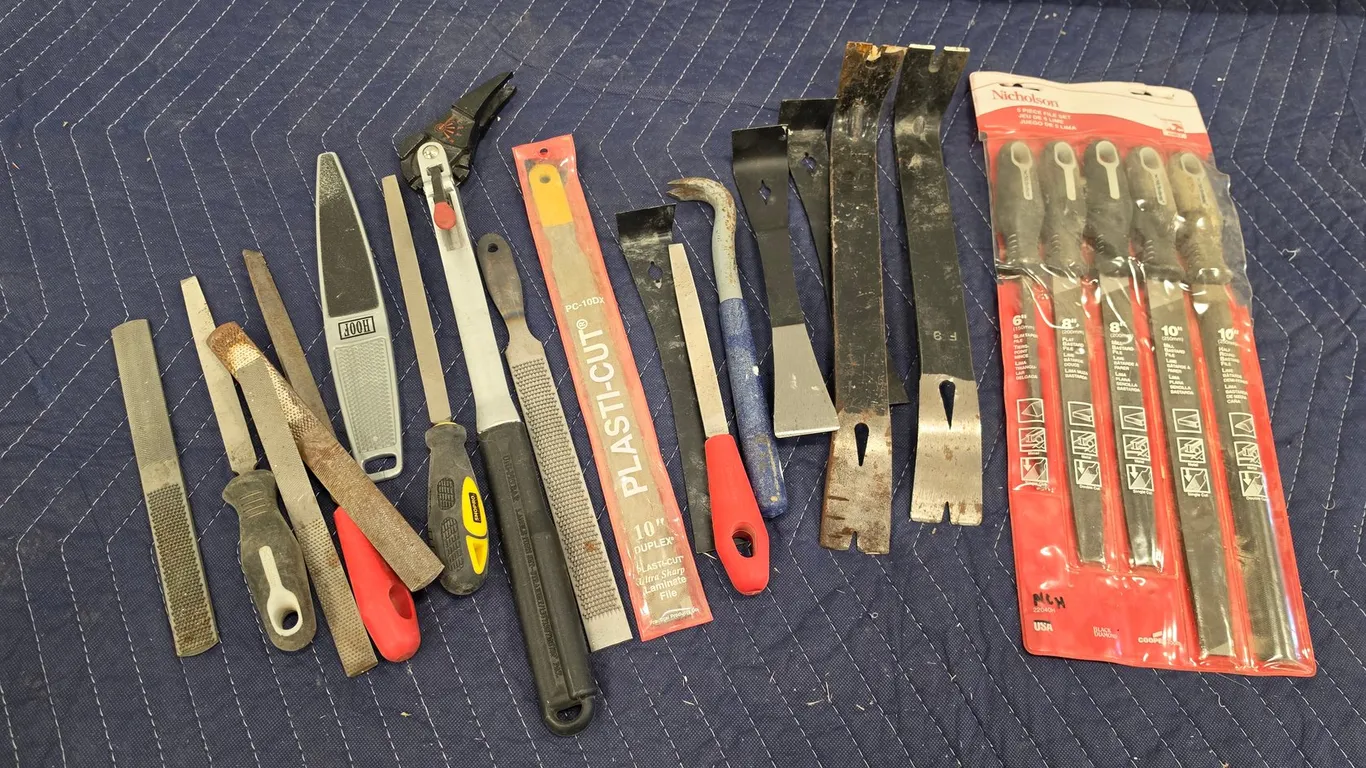 Nicholson File Set & Assorted Hand Tools