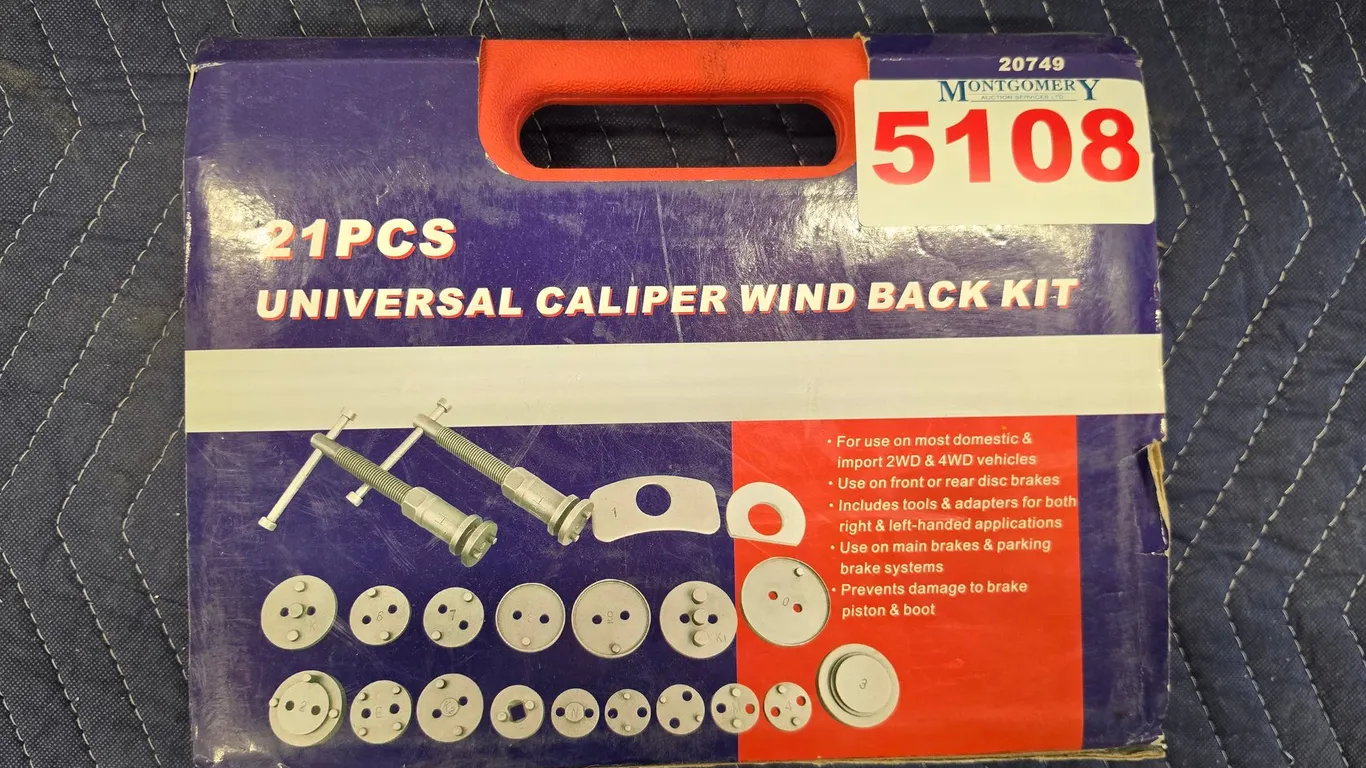 Universal Caliper Wind Back Kit 21pc