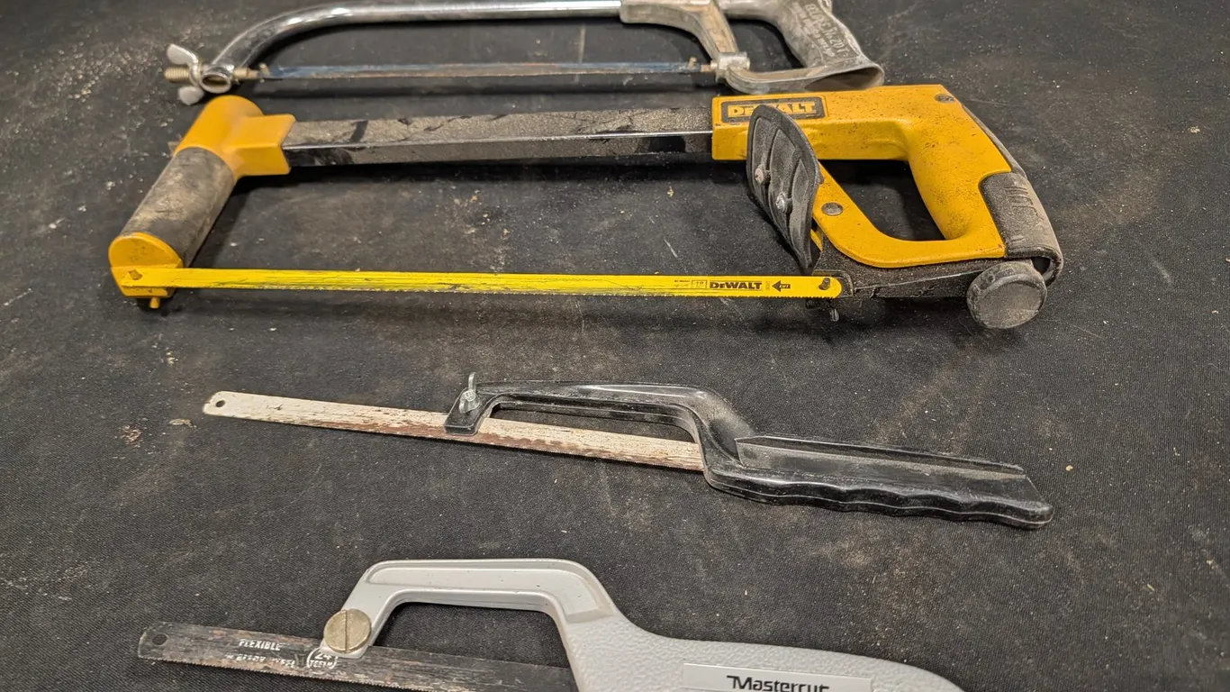Assorted Hacksaws
