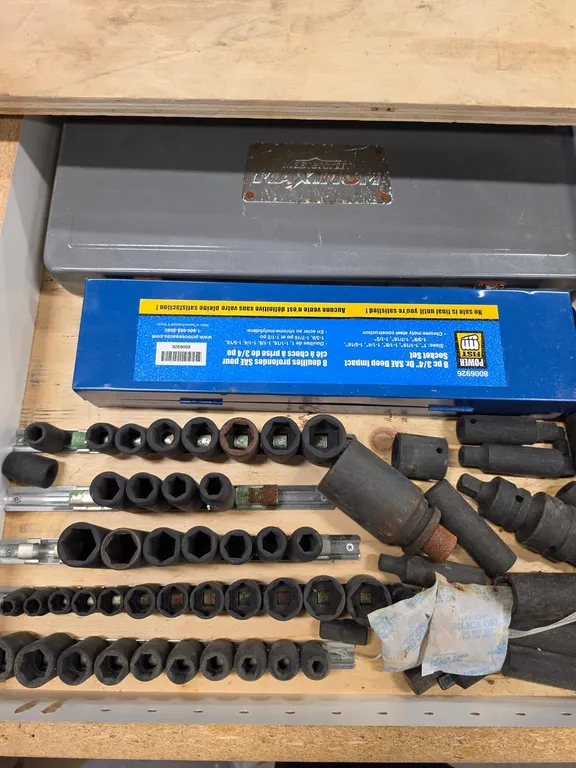Mastercraft And Power Fist Socket Sets