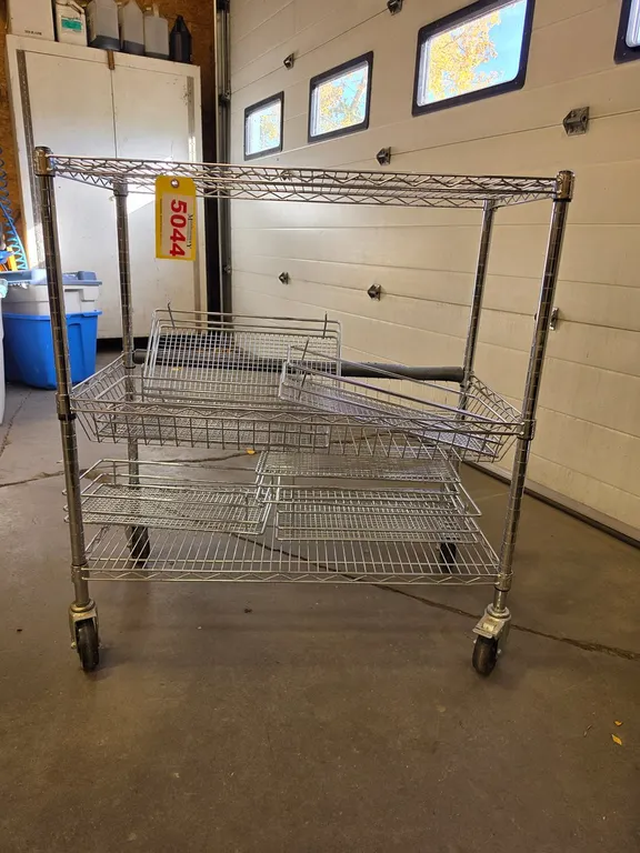Wire Rolling Utility Cart