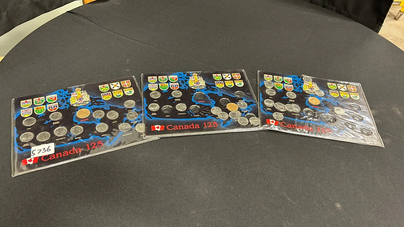 Canada 125 Commemorative Coin Collection