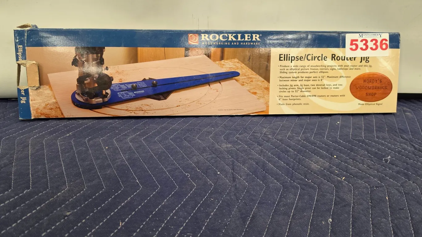 Rockler Ellipse/Circle Router Jig