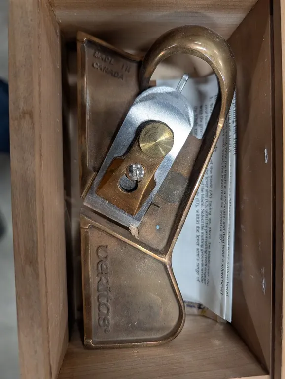 Veritas Brass Spokeshave