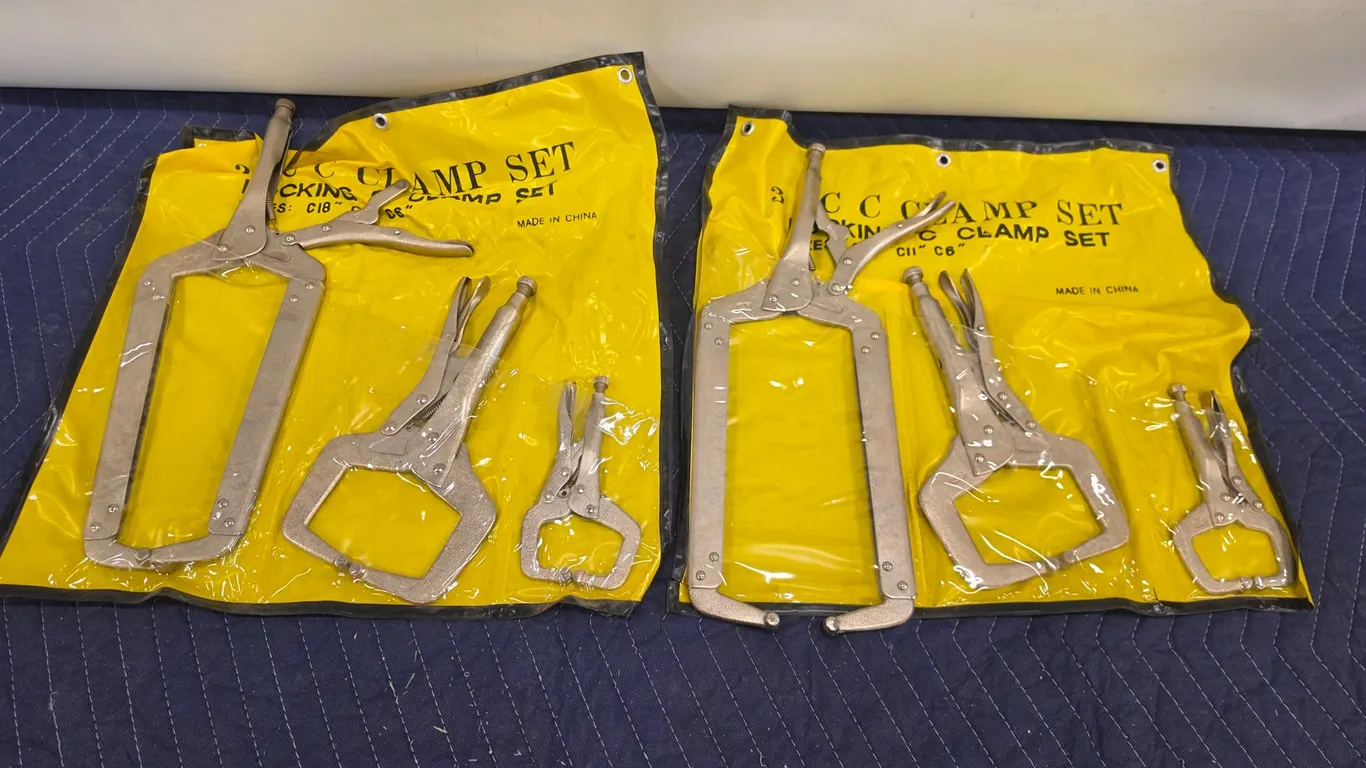 Locking C-Clamp Set