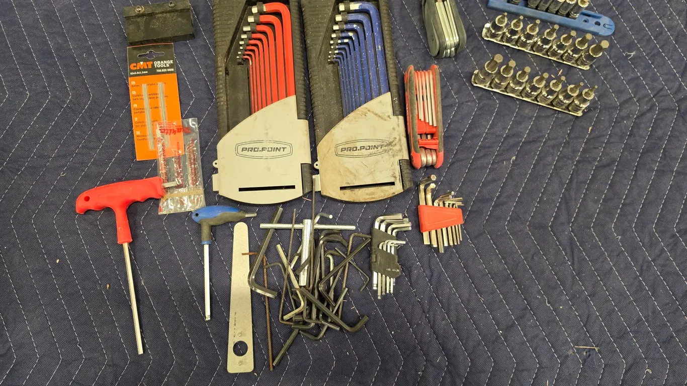 Assorted Hex Bit Socket Set