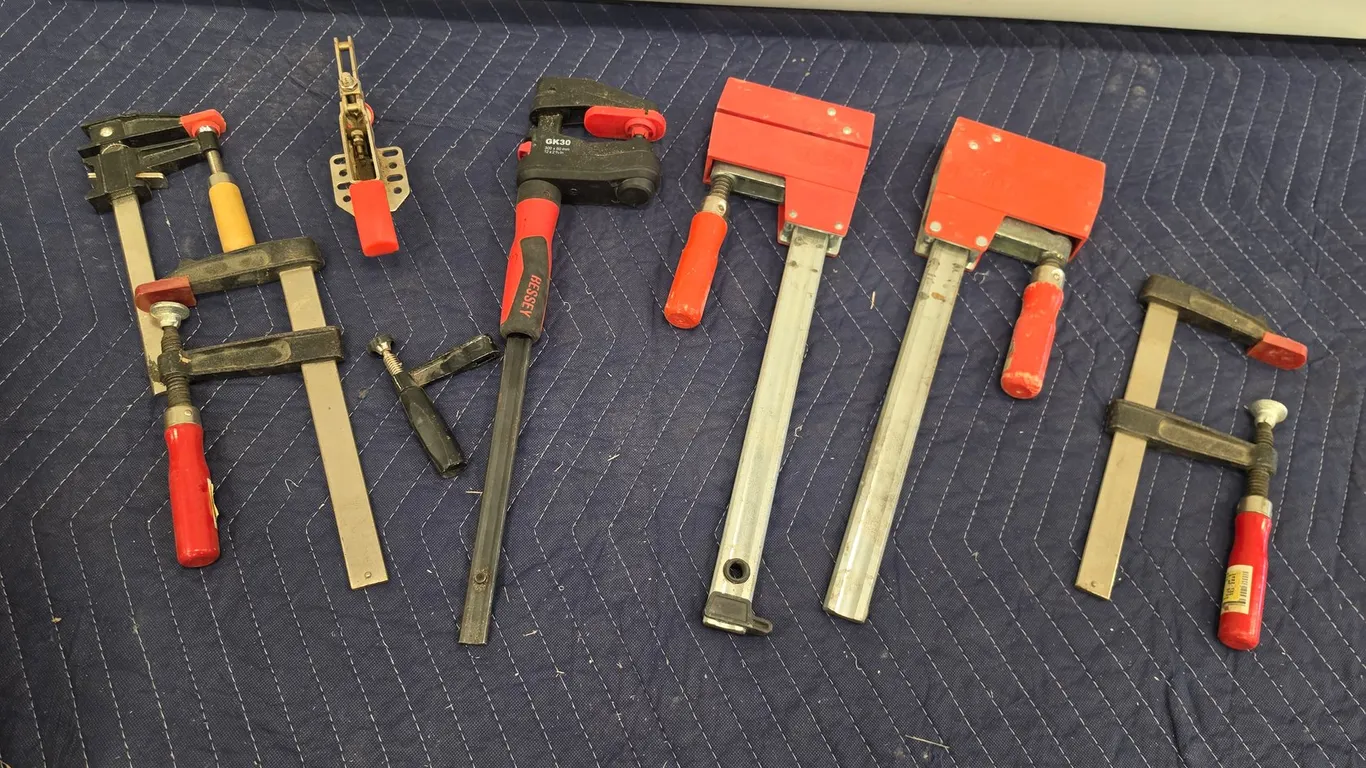 Bessey And Assorted Bar Clamps