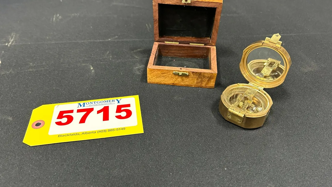 Stanley London Brass Surveying Compass