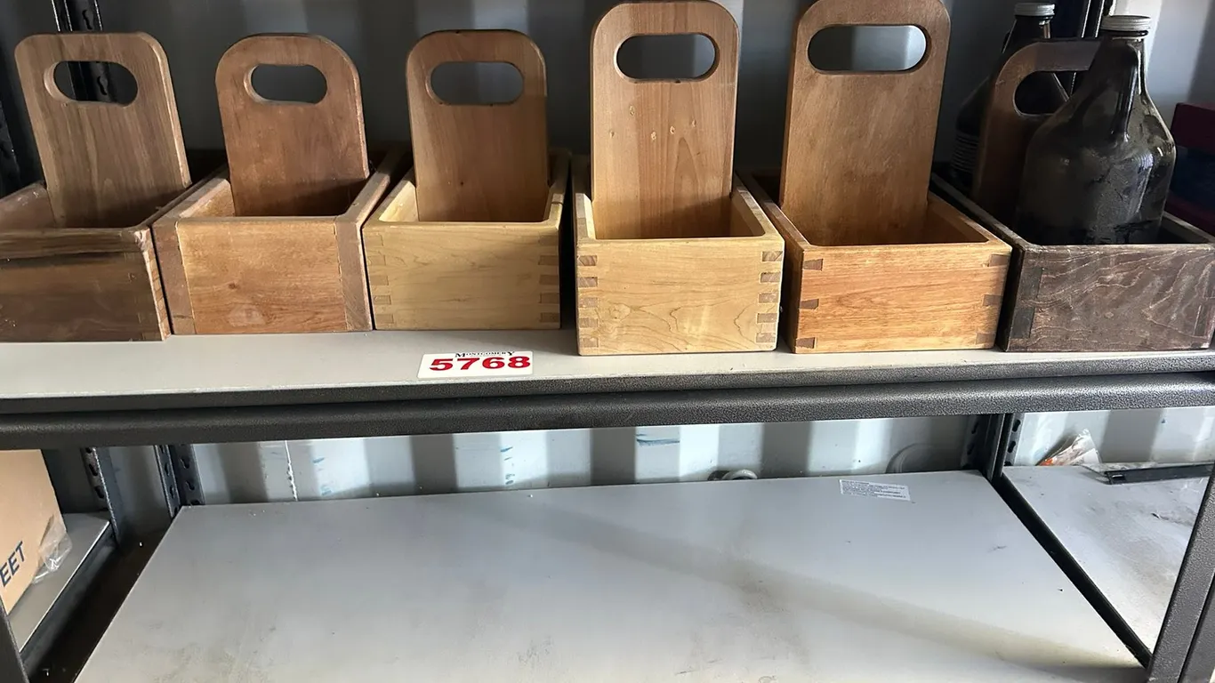 Assorted Wooden Carriers
