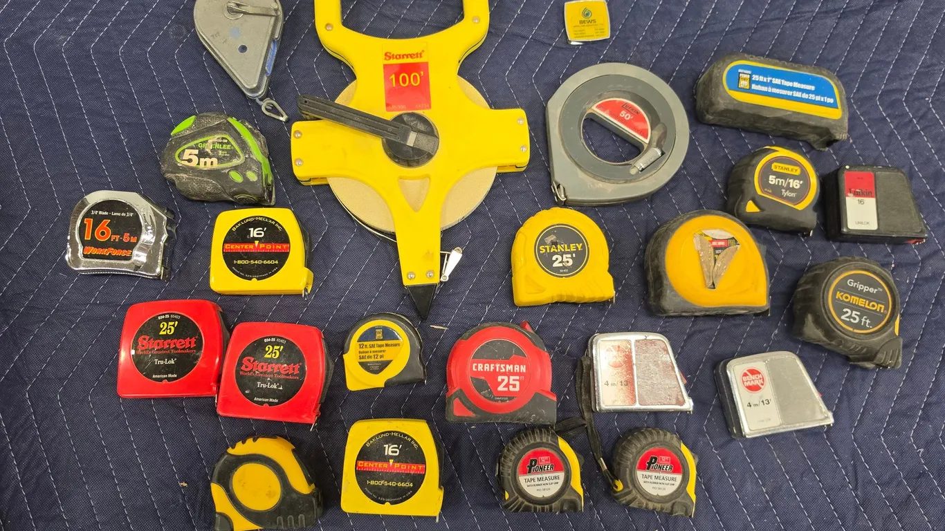 Assorted Tape Measures